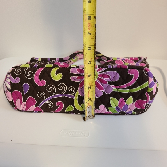 Vera Bradley Purple Punch Satchel Bag - retired pattern - Picture 10 of 14
